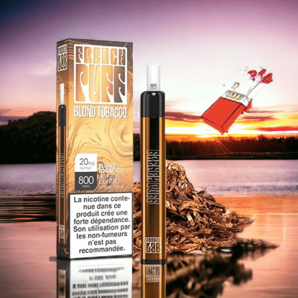 french puff tabac blond