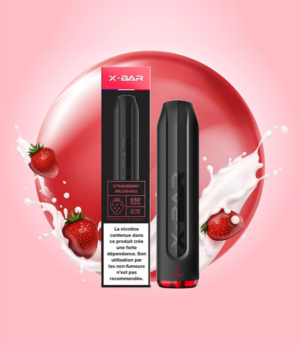 xbar Strawberry milkshake