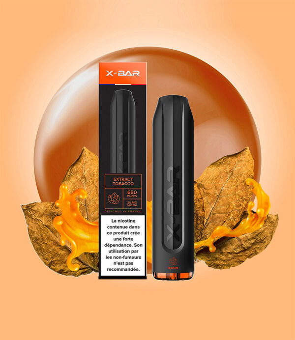 puff x bar extract tabac