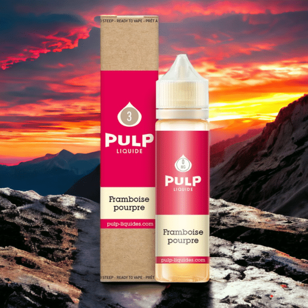 pulp framboise pourpre 50ml 3mg