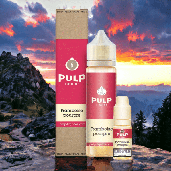 pulp framboise pourpre 50ml 6mg