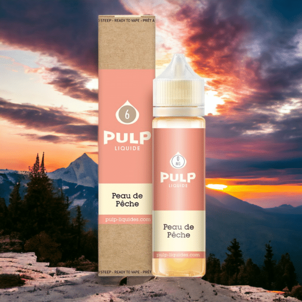 pulp 50ml peau de pêche 6mg