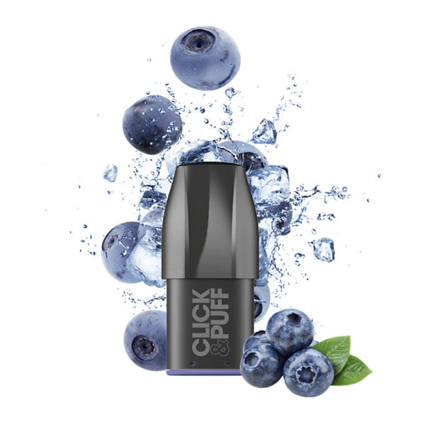 pod x-bar click & puff myrtille glacée