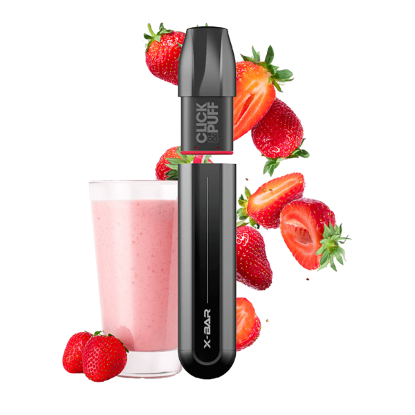 x-bar click milkshake fraise